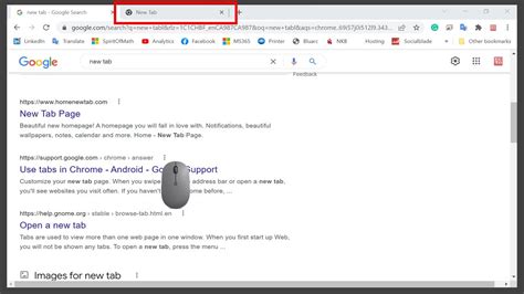 How to make Google always open search result links .